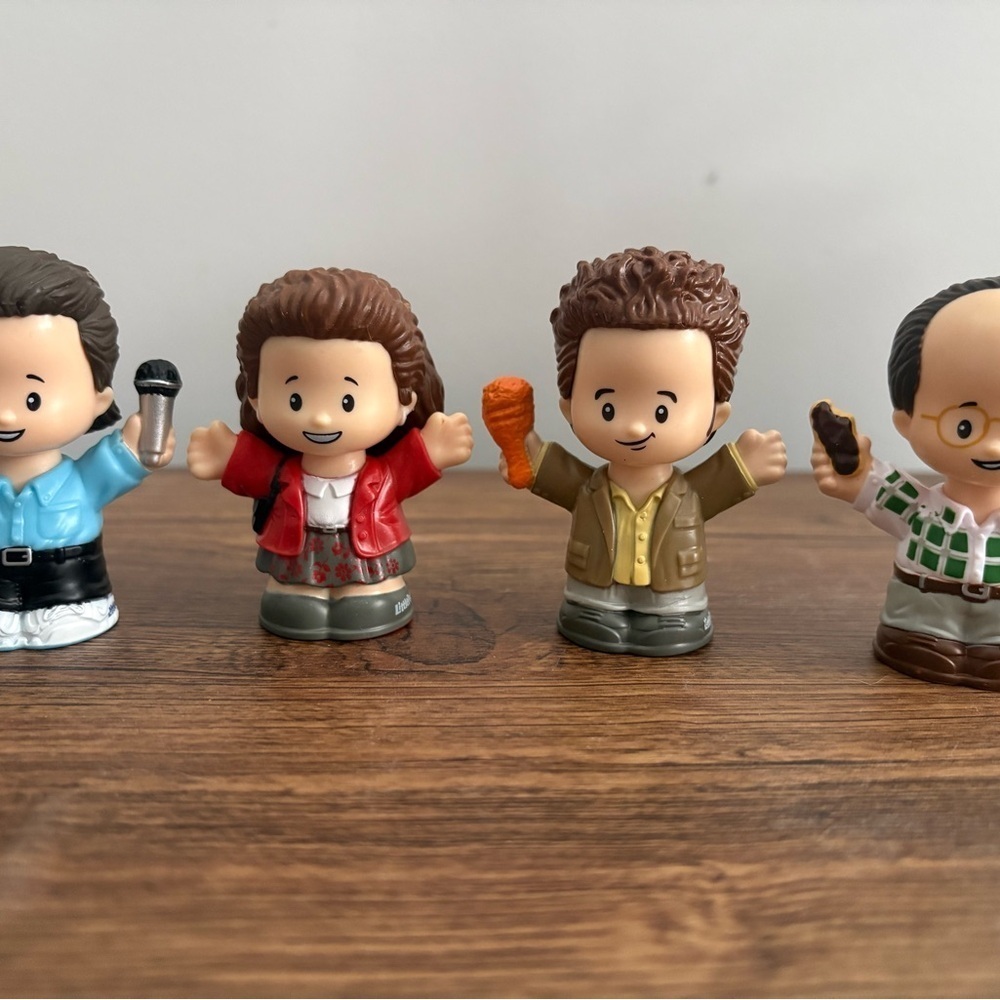 Seinfeld Little People Figure Set Jerry Elaine Kramer George Rare - Picture 2 of 7